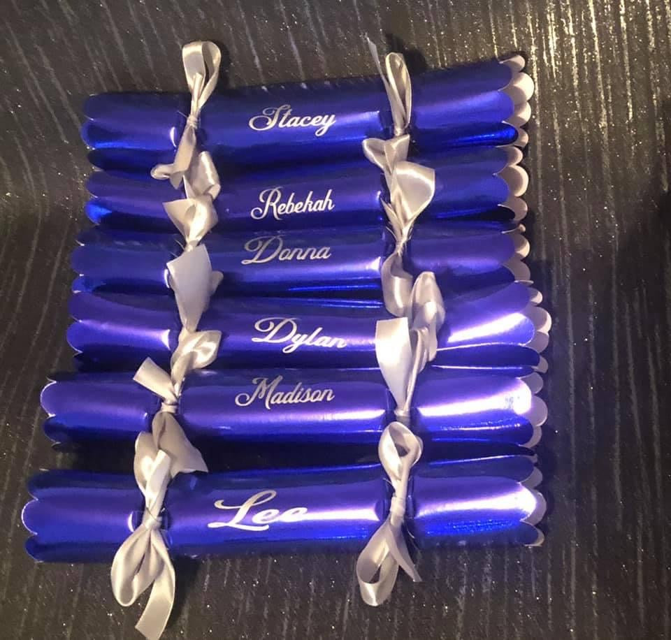 Personalised Crackers